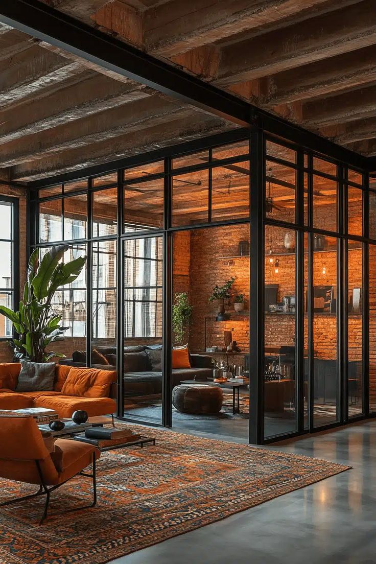 Loft industriel verrière aluminium